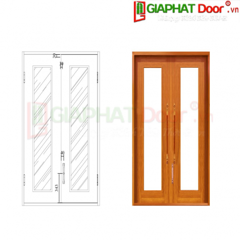 Cửa gỗ chống cháy là gì ? Những Ưu điểm và Ứng dụng thực tế của Cửa gỗ chống cháy.
