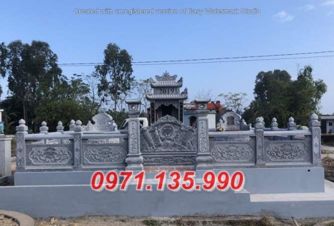 lăng mộ đá đẹp - tham khảo mẫu lăng mộ đá dòng họ