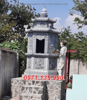 10 Mẫu mộ đá đẹp - 11 lăng mộ đá khối