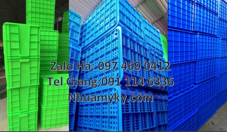 Thùng Nhựa Đặc Có Nắp, Sóng nhựa 26 bánh xe, Thùng nhựa, Sóng nhựa bít 1T5, Sóng nhựa hở 3T9, Sọt Nh