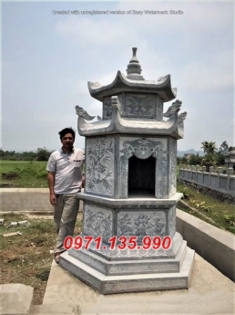 10 Mẫu mộ đá đẹp - 11 lăng mộ đá khối