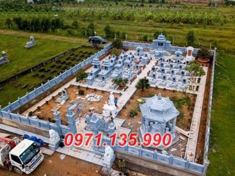 lăng mộ đá đẹp - tham khảo mẫu lăng mộ đá dòng họ