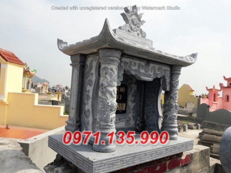 10 Mẫu mộ đá đẹp - 11 lăng mộ đá khối