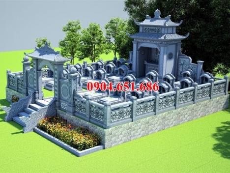 10+ Mẫu thiết kế khu lăng gia đình đẹp nhất – Thiết kế lăng mộ gia đình
