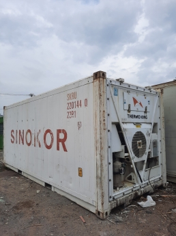 Container lạnh 20 feet cấp đông nhanh