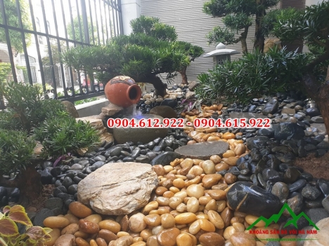 Cung cấp sỏi trang trí tiểu cảnh, sân vườn giá rẻ nhất Hà Nội