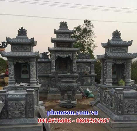 Mẫu mộ hai mái đẹp – Mộ đá cao cấp