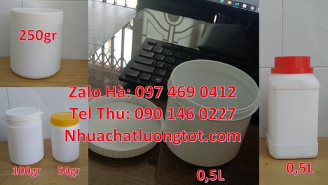 Nơi bán hũ 2kg hdpe, Hũ tròn 0.8l, Hũ đựng thực phẩm, Hủ nhựa 1kg garenty đựng thuốc thú ý, Hủ nhựa