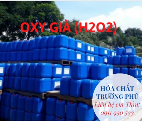 Oxy già, Hydrogen Peroxide dùng trong xử lý chất thải công nghiệp
