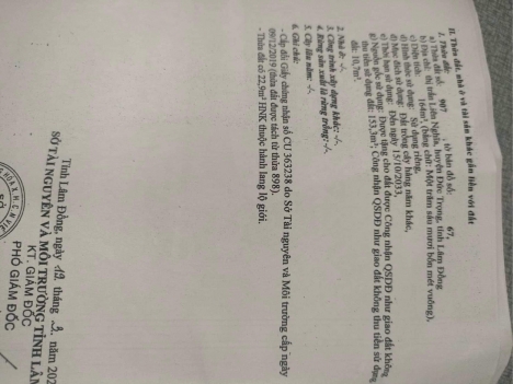 Bán đất (6x27) mặt tiền Hồ Xuân Hương - Liên Nghĩa - Đức trọng Giáp thành phố Đà Lạt