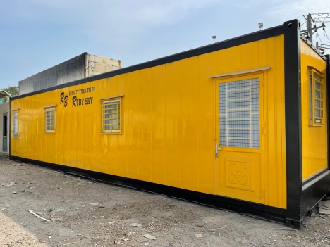 Container văn phòng 40F làm từ vỏ container lạnh