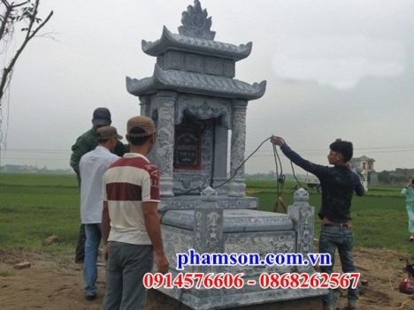 Mẫu mộ hai mái đẹp – Mộ đá cao cấp