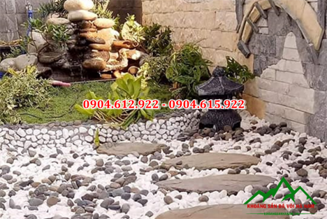 Cung cấp sỏi trang trí tiểu cảnh, sân vườn giá rẻ nhất Hà Nội