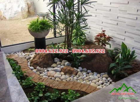 Cung cấp sỏi trang trí tiểu cảnh, sân vườn giá rẻ nhất Hà Nội
