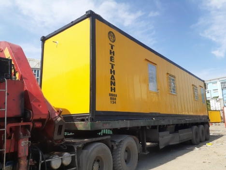 Container văn phòng 40F làm từ vỏ container lạnh