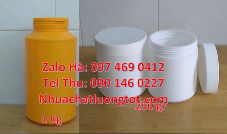 Nơi bán hũ 2kg hdpe, Hũ tròn 0.8l, Hũ đựng thực phẩm, Hủ nhựa 1kg garenty đựng thuốc thú ý, Hủ nhựa