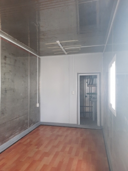 container lạnh được cải tạo thành văn phòng, nhà ở