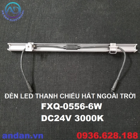 Đèn LED Thanh Chiếu Hắt Ngoài Trời FXQ-0556-6W DC24V 3000K