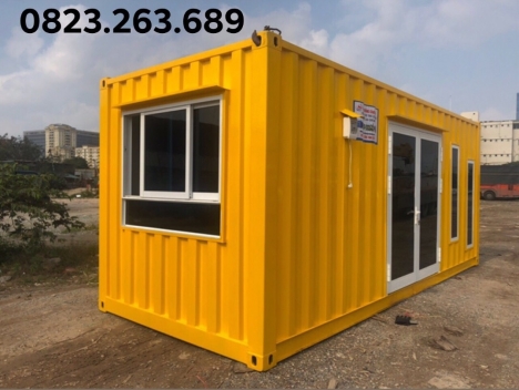 Container thi công làm nhà ở, văn phòng