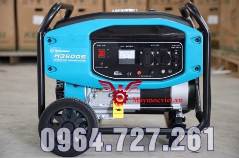 Máy phát điện giật nổ Huspanda H3600S công suất 3Kw đời mới bảo hành 12 tháng