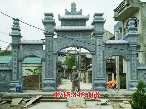 81 Mẫu cổng đá thanh hóa đẹp cao cấp