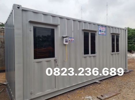 Container thi công làm nhà ở, văn phòng