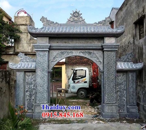 81 Mẫu cổng đá thanh hóa đẹp cao cấp