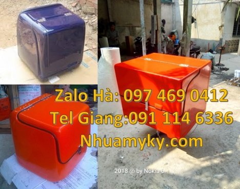 Thùng giữ nhiệt xe máy, Thùng giao hải sản, Thùng giao bia ướp lạnh, Thùng giao cơm, thùng nhựa, Thù
