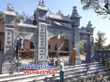 81 Mẫu cổng đá thanh hóa đẹp cao cấp