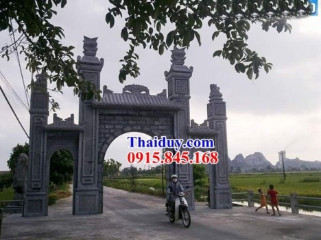 81 Mẫu cổng đá thanh hóa đẹp cao cấp