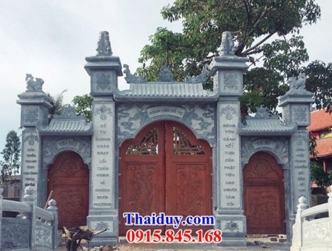 81 Mẫu cổng đá thanh hóa đẹp cao cấp