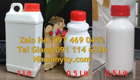 Chai nhựa 1 lít vuông đựng dầu an, chai nhựa 30ml nắp garenty, Chai nhựa 1 lít, Chai 500ml hdpe, Sỉ
