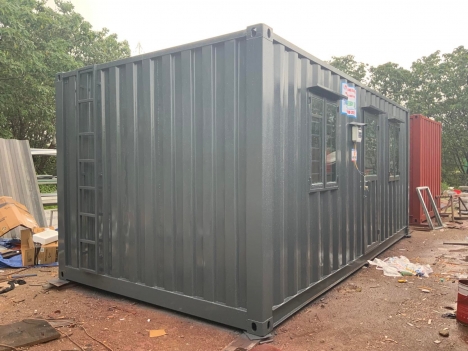 Container thi công làm nhà ở, văn phòng