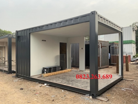 Container thi công làm nhà ở, văn phòng