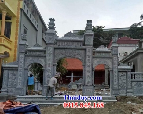 81 Mẫu cổng đá thanh hóa đẹp cao cấp