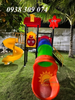 Cầu trượt liên hoàn nhập khẩu, cầu trượt cao cấp