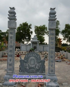 Mẫu cuốn thư đá bức bình phong đá đẹp