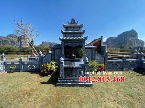 Các mẫu lăng mộ đẹp xây bằng đá hợp phong thủy – Khu lăng mộ đẹp
