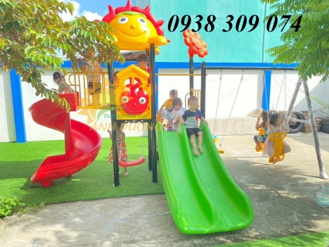 Cầu trượt liên hoàn nhập khẩu, cầu trượt cao cấp