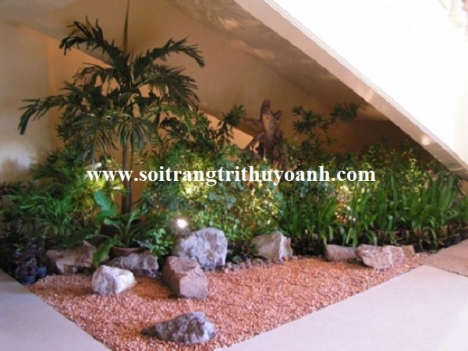 Sỏi trang trí chậu cây tại TP.HCM