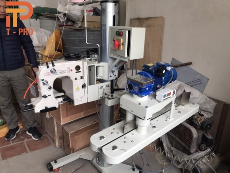 Cung cấp lắp đặt máy gấp mép may bao cắt chỉ tự động