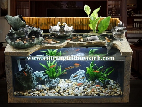 Sỏi trang trí hồ cá tại TP.HCM