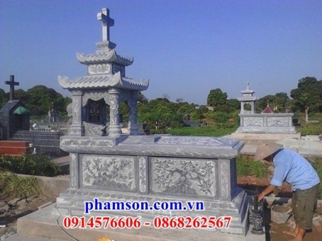 51 mộ đá đạo đôi đẹp tiền giang