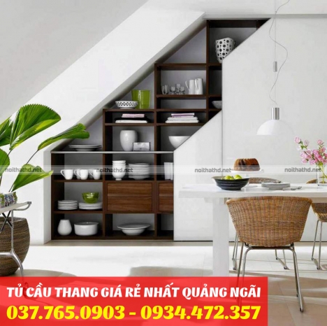 Thi Công Nội Thất Phòng Khách Tủ Cầu Thang Giá Rẻ Tại Quảng Ngãi