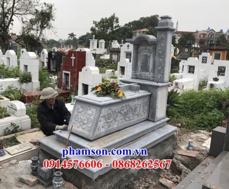 51 mộ đá đạo đôi đẹp tiền giang