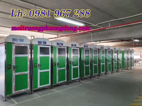 Nhà vệ sinh công cộng ngoài trời bằng inox
