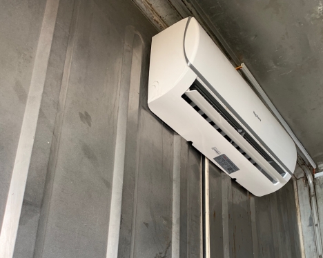 cont văn phòng 20feet làm từ vỏ cont lạnh mới