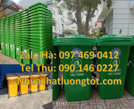 Thùng rác 120l 240l hdpe, thùng rác 60l, Thùng rác đạp chân 20l, Thùng rác 120l đạp chân, Thùng