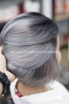 Tóc bob layer, uốn tóc layer xoăn sóng siêu đẹp, nhuộm tóc Tôn gia - Tiệp Nguyễn Hải Salon
