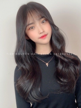 Tóc bob uốn xoăn layer siêu cá tính, nhuộm tóc giá rẻ uy tín Hà Nội - Tiệp Nguyễn Hải Salon